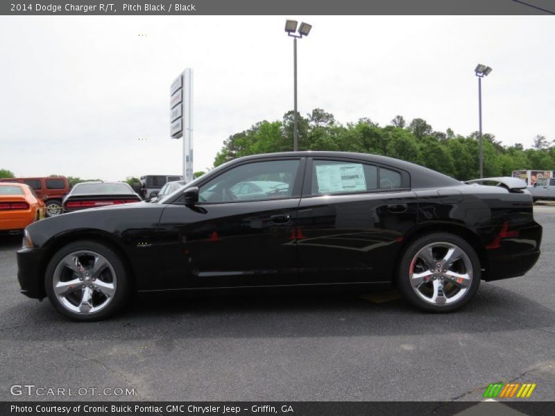 Pitch Black / Black 2014 Dodge Charger R/T