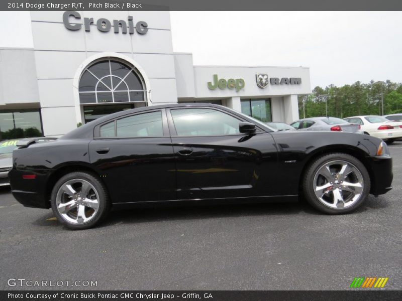 Pitch Black / Black 2014 Dodge Charger R/T
