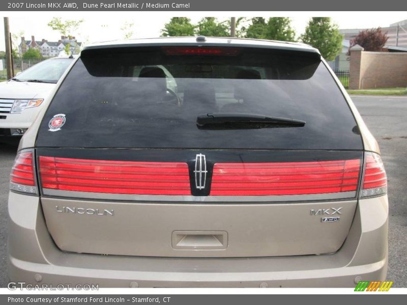 Dune Pearl Metallic / Medium Camel 2007 Lincoln MKX AWD