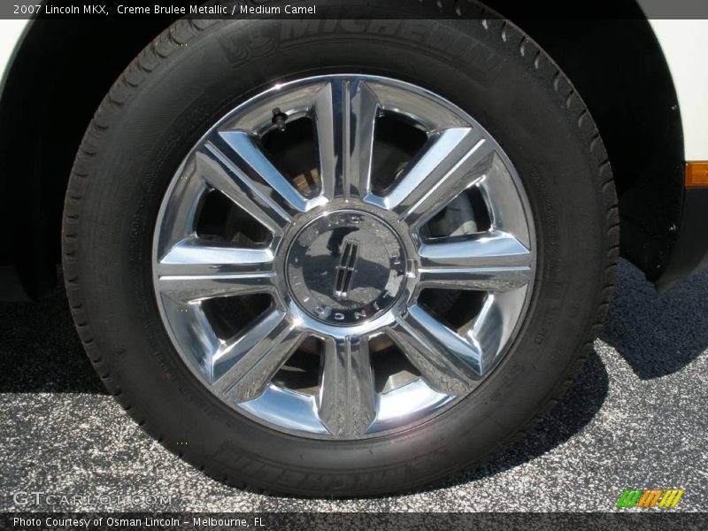 Creme Brulee Metallic / Medium Camel 2007 Lincoln MKX