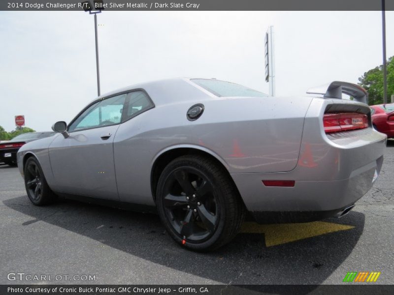 Billet Silver Metallic / Dark Slate Gray 2014 Dodge Challenger R/T