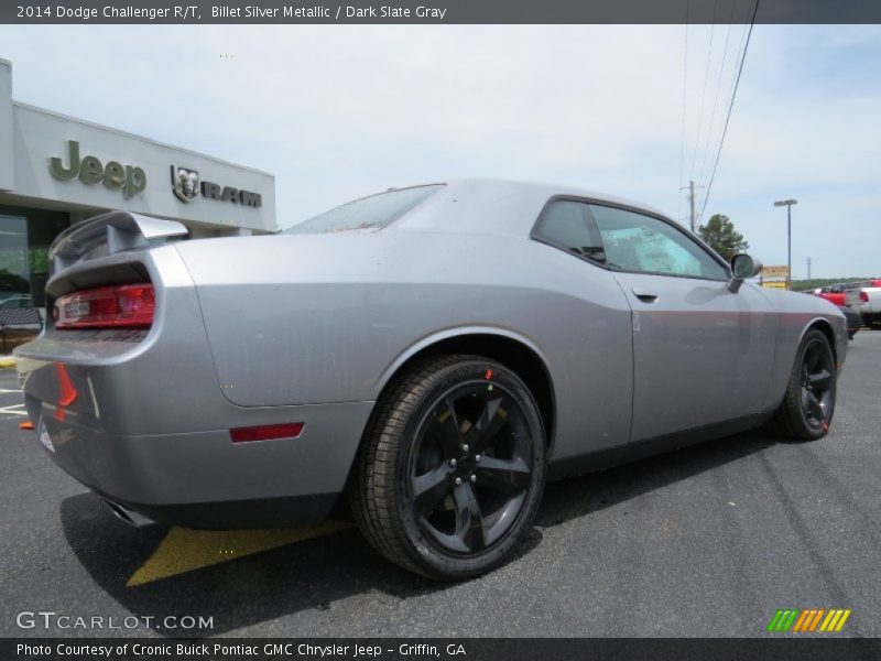 Billet Silver Metallic / Dark Slate Gray 2014 Dodge Challenger R/T