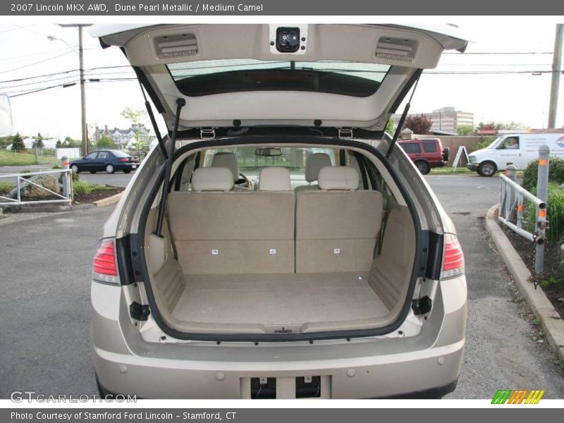 Dune Pearl Metallic / Medium Camel 2007 Lincoln MKX AWD