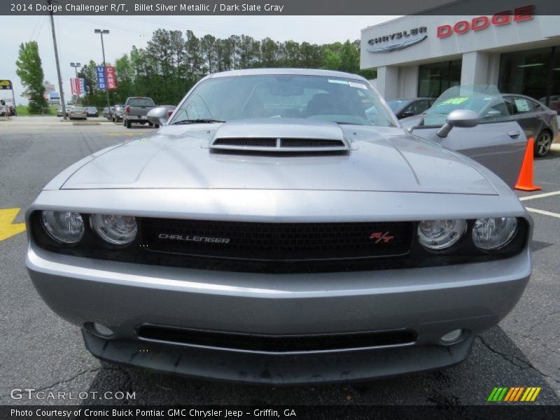 Billet Silver Metallic / Dark Slate Gray 2014 Dodge Challenger R/T
