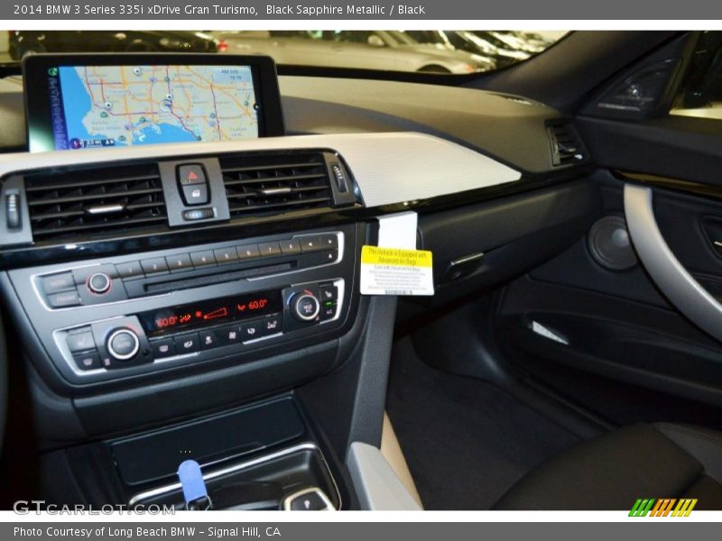 Black Sapphire Metallic / Black 2014 BMW 3 Series 335i xDrive Gran Turismo