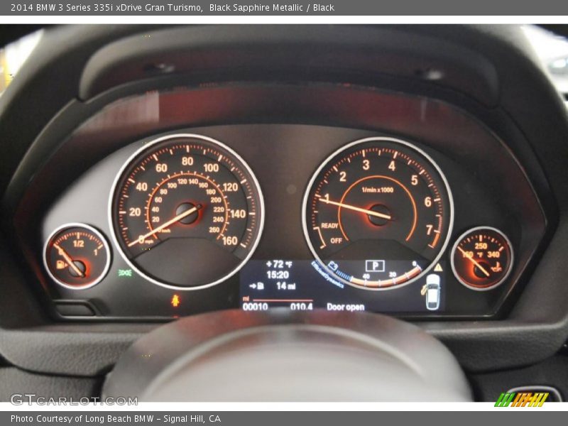  2014 3 Series 335i xDrive Gran Turismo 335i xDrive Gran Turismo Gauges