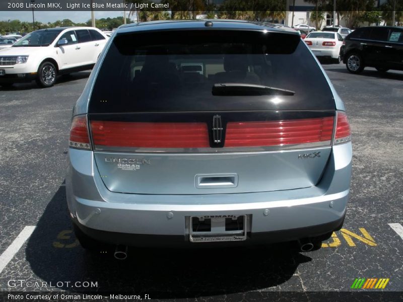 Light Ice Blue Metallic / Light Camel 2008 Lincoln MKX