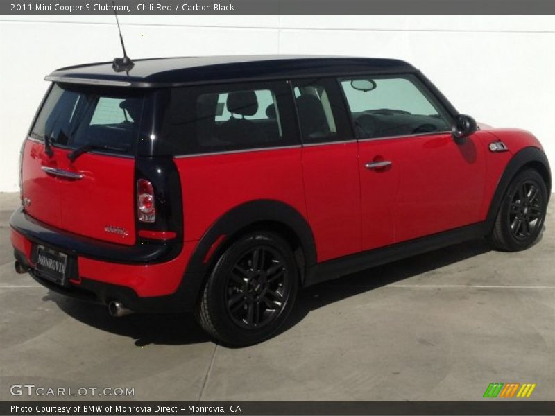 Chili Red / Carbon Black 2011 Mini Cooper S Clubman