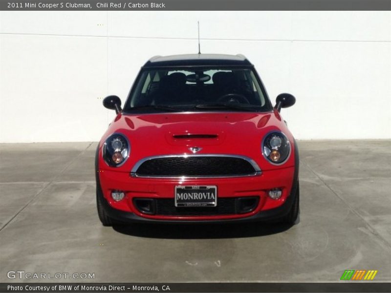 Chili Red / Carbon Black 2011 Mini Cooper S Clubman