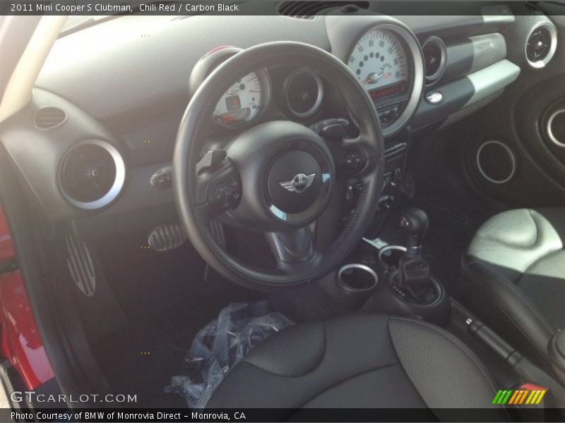Chili Red / Carbon Black 2011 Mini Cooper S Clubman