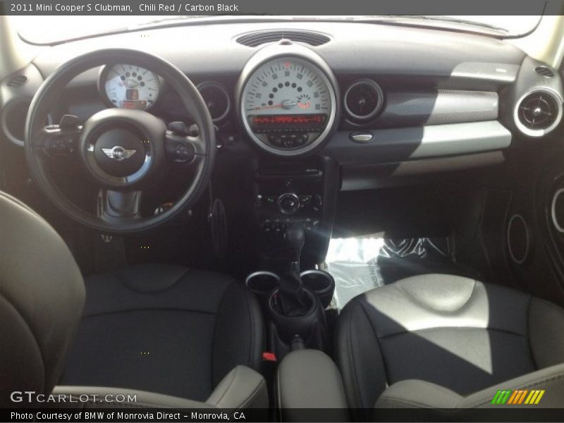 Chili Red / Carbon Black 2011 Mini Cooper S Clubman