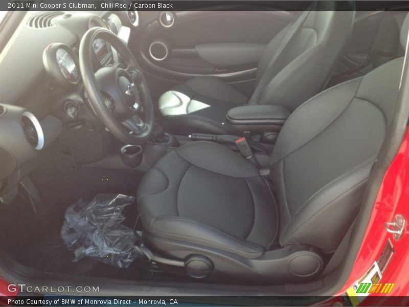 Chili Red / Carbon Black 2011 Mini Cooper S Clubman