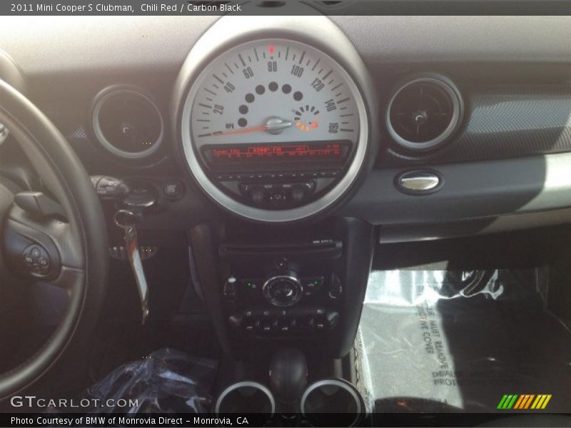 Chili Red / Carbon Black 2011 Mini Cooper S Clubman
