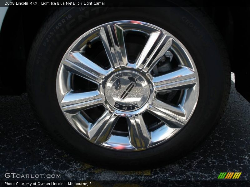 Light Ice Blue Metallic / Light Camel 2008 Lincoln MKX