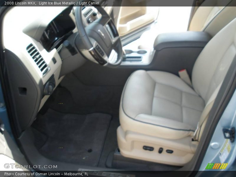 Light Ice Blue Metallic / Light Camel 2008 Lincoln MKX