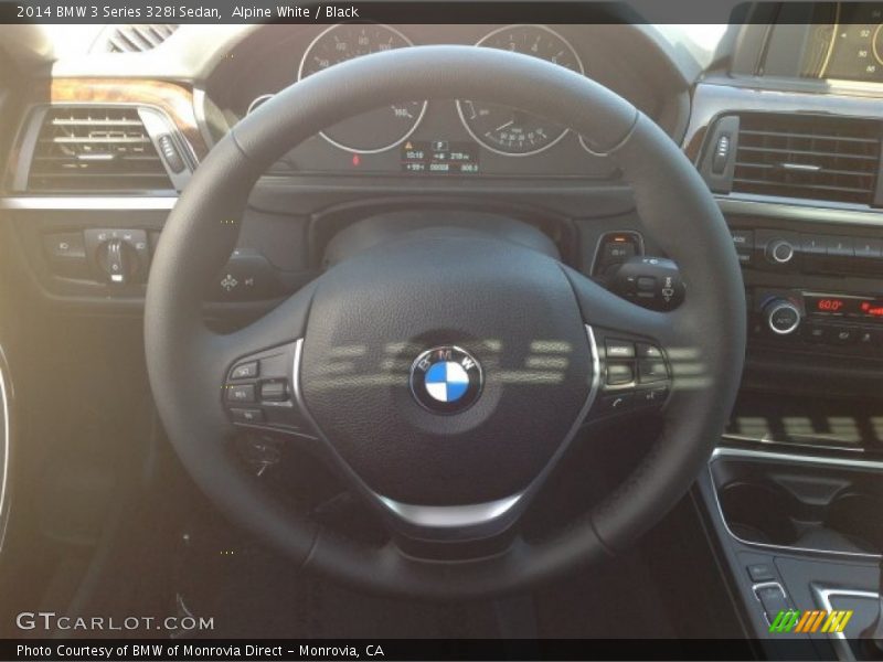 Alpine White / Black 2014 BMW 3 Series 328i Sedan