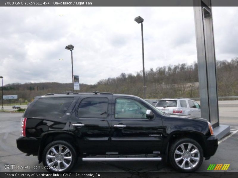 Onyx Black / Light Tan 2008 GMC Yukon SLE 4x4