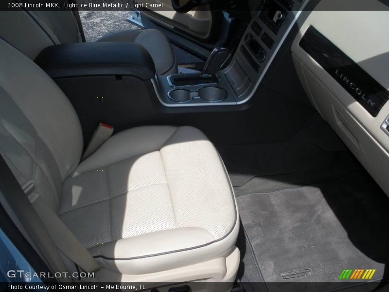 Light Ice Blue Metallic / Light Camel 2008 Lincoln MKX