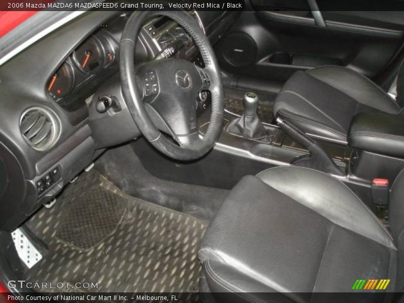 Velocity Red Mica / Black 2006 Mazda MAZDA6 MAZDASPEED6 Grand Touring