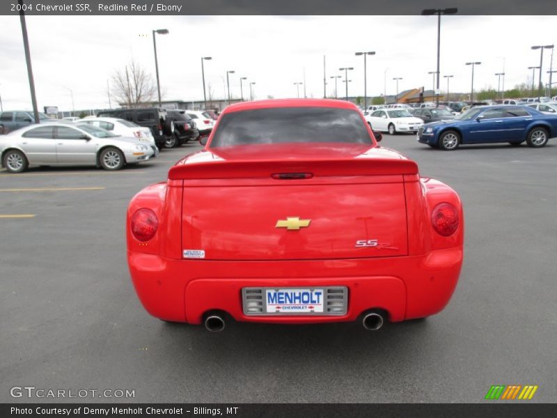 Redline Red / Ebony 2004 Chevrolet SSR