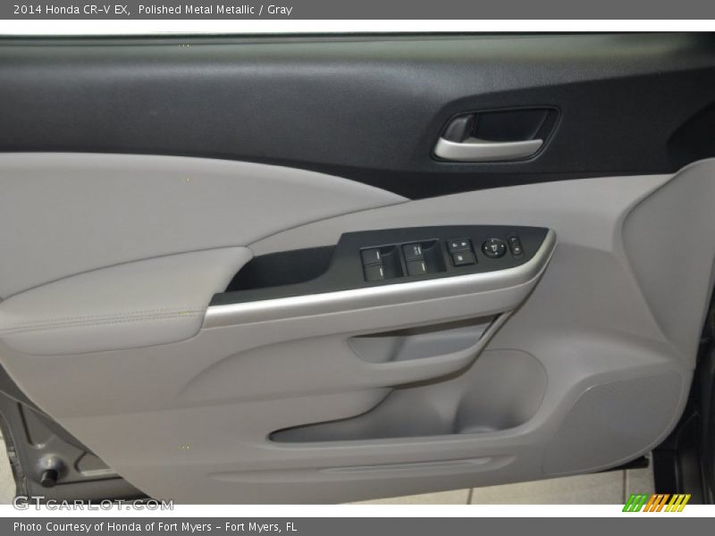 Polished Metal Metallic / Gray 2014 Honda CR-V EX