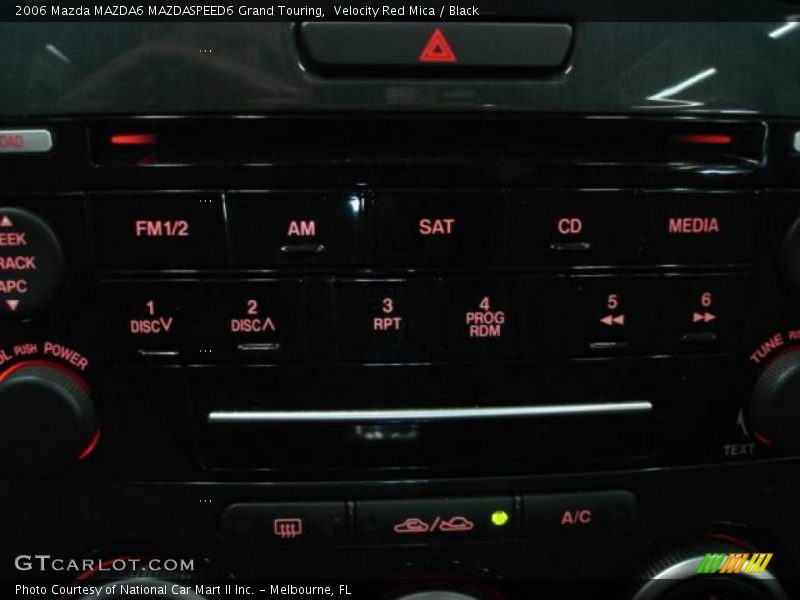 Velocity Red Mica / Black 2006 Mazda MAZDA6 MAZDASPEED6 Grand Touring