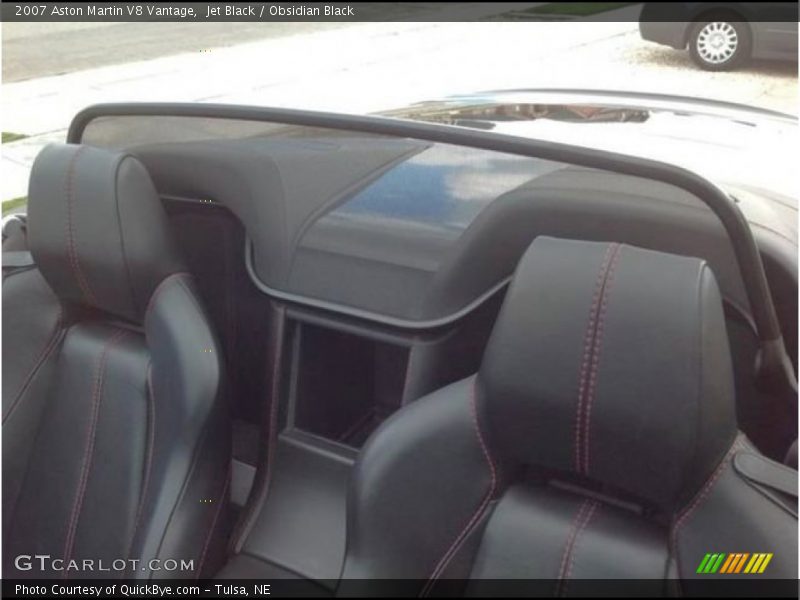 Jet Black / Obsidian Black 2007 Aston Martin V8 Vantage