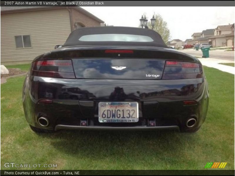Jet Black / Obsidian Black 2007 Aston Martin V8 Vantage