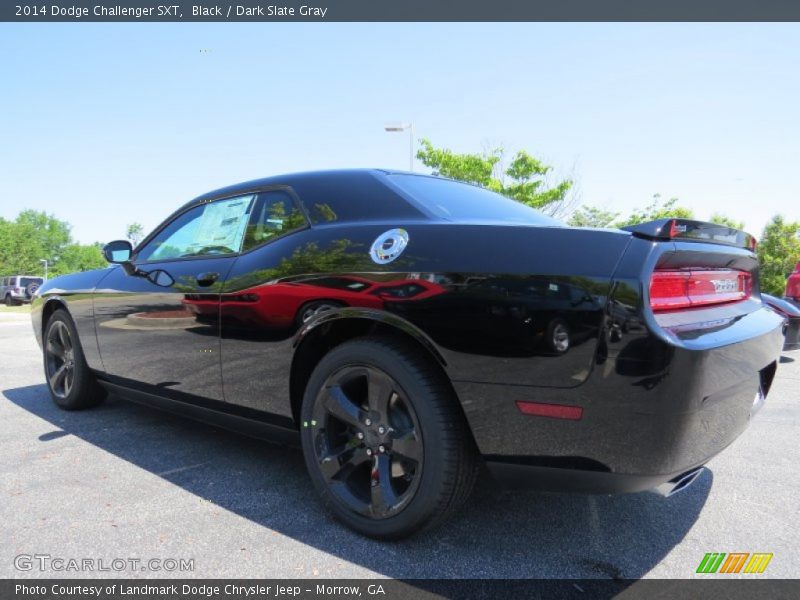 Black / Dark Slate Gray 2014 Dodge Challenger SXT