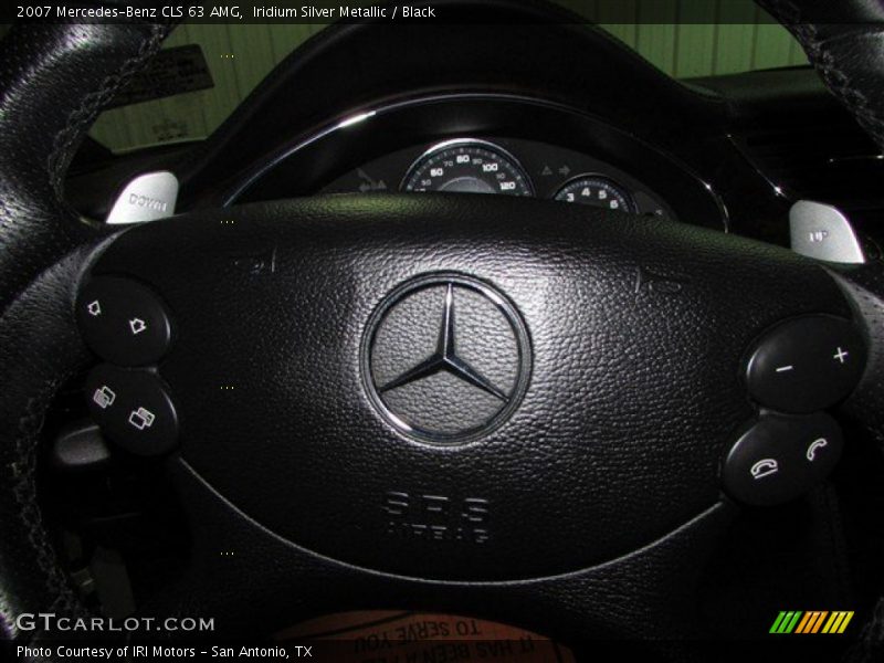 Iridium Silver Metallic / Black 2007 Mercedes-Benz CLS 63 AMG