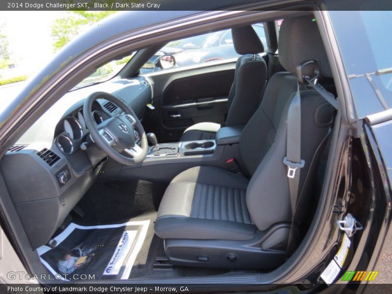 Black / Dark Slate Gray 2014 Dodge Challenger SXT