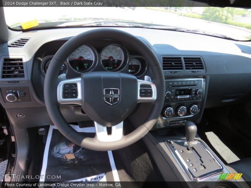 Black / Dark Slate Gray 2014 Dodge Challenger SXT