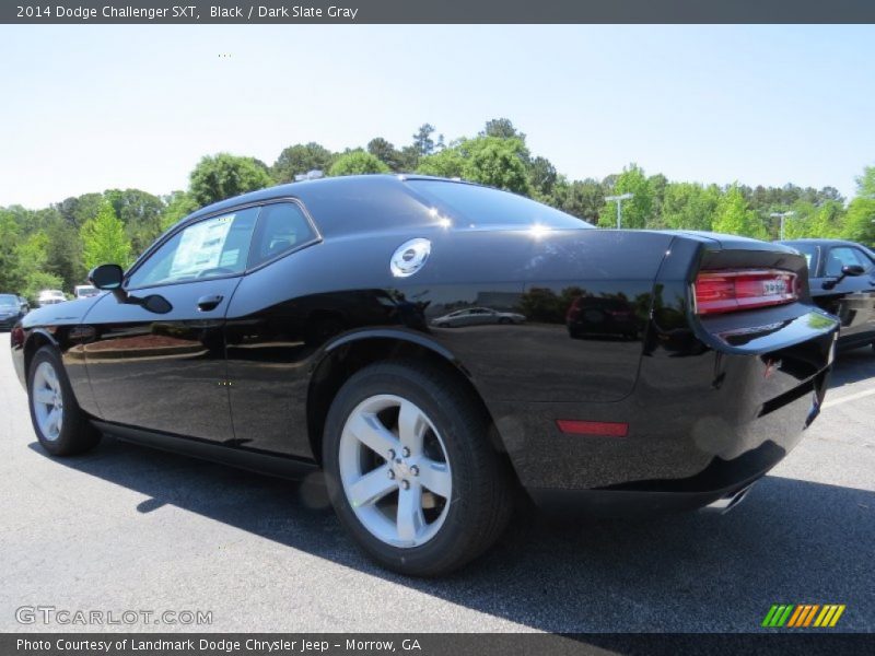 Black / Dark Slate Gray 2014 Dodge Challenger SXT