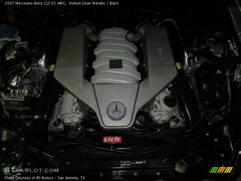 Iridium Silver Metallic / Black 2007 Mercedes-Benz CLS 63 AMG