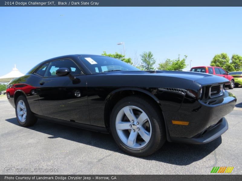 Black / Dark Slate Gray 2014 Dodge Challenger SXT