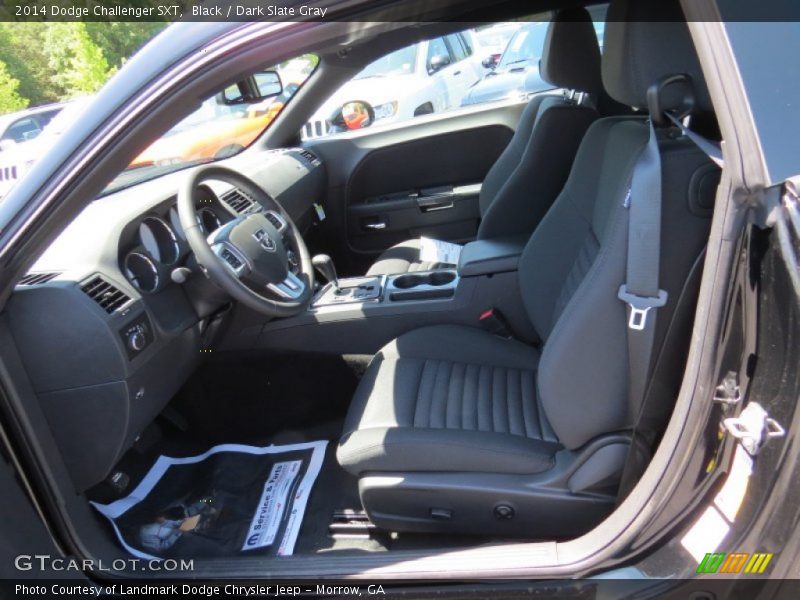 Black / Dark Slate Gray 2014 Dodge Challenger SXT