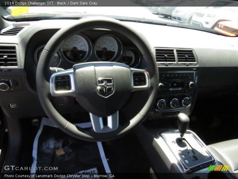 Black / Dark Slate Gray 2014 Dodge Challenger SXT
