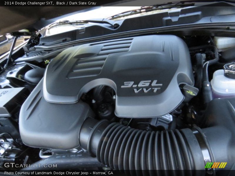 Black / Dark Slate Gray 2014 Dodge Challenger SXT