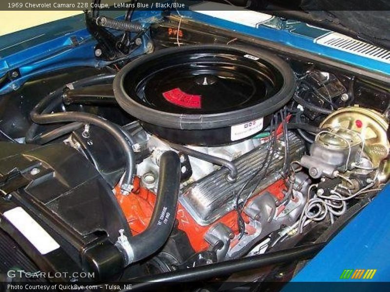  1969 Camaro Z28 Coupe Engine - 302 cid Turbo-Fire OHV 16-Valve V8