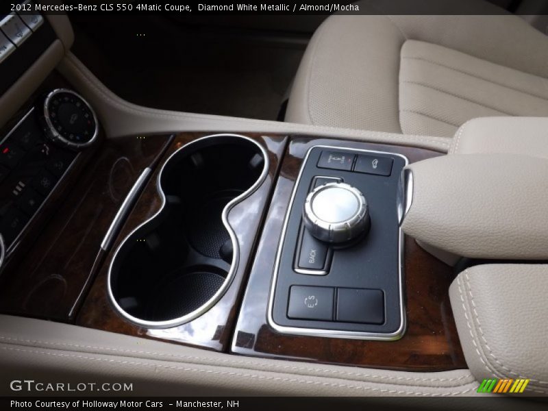 Diamond White Metallic / Almond/Mocha 2012 Mercedes-Benz CLS 550 4Matic Coupe