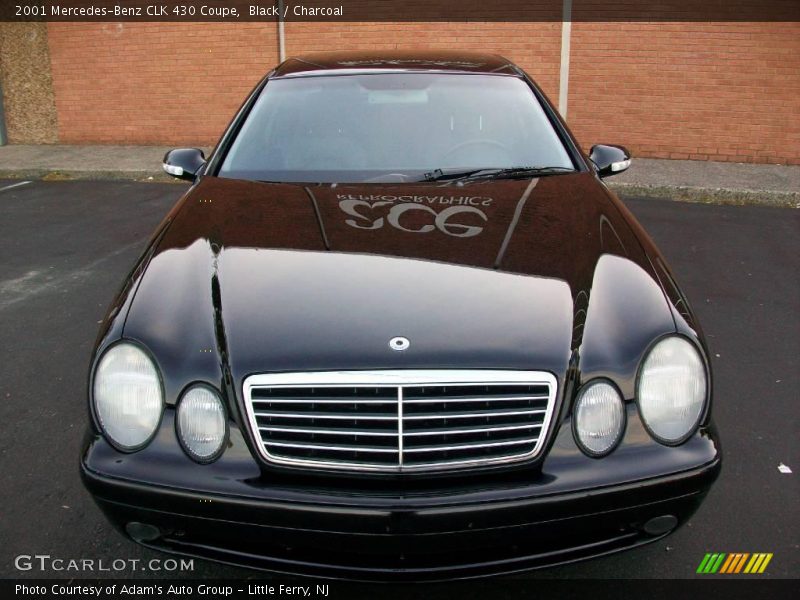 Black / Charcoal 2001 Mercedes-Benz CLK 430 Coupe