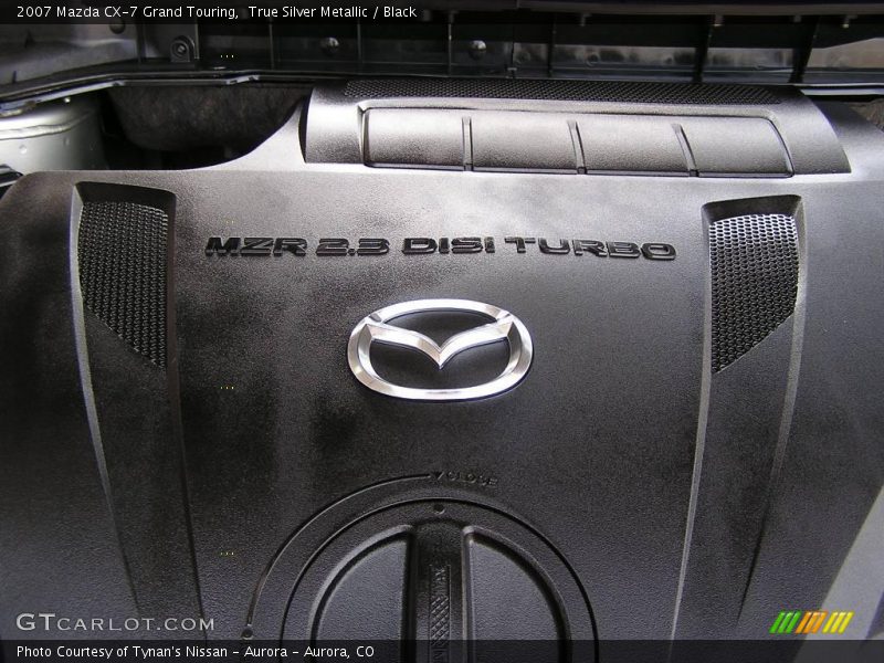 True Silver Metallic / Black 2007 Mazda CX-7 Grand Touring