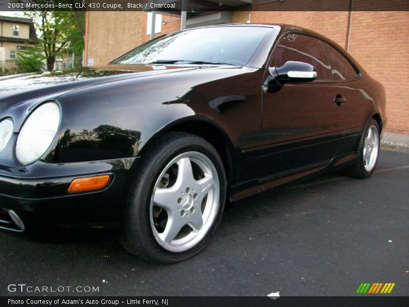 Black / Charcoal 2001 Mercedes-Benz CLK 430 Coupe