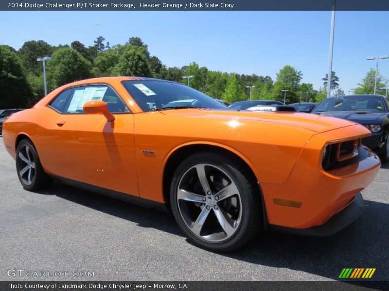 Front 3/4 View of 2014 Challenger R/T Shaker Package