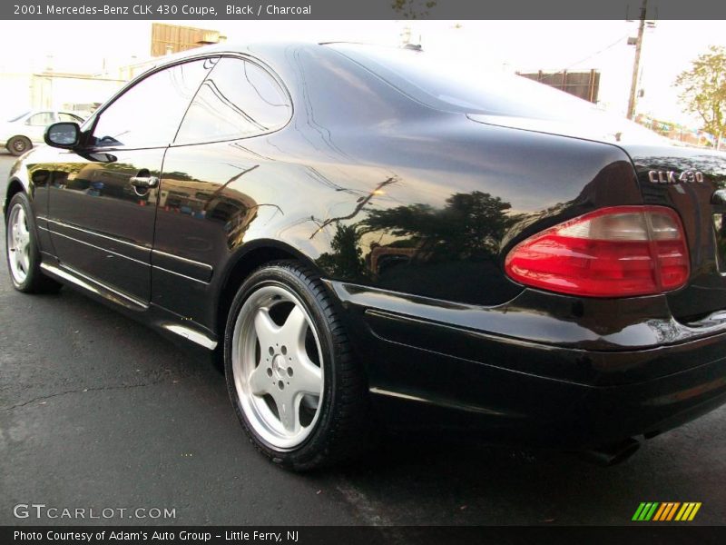 Black / Charcoal 2001 Mercedes-Benz CLK 430 Coupe