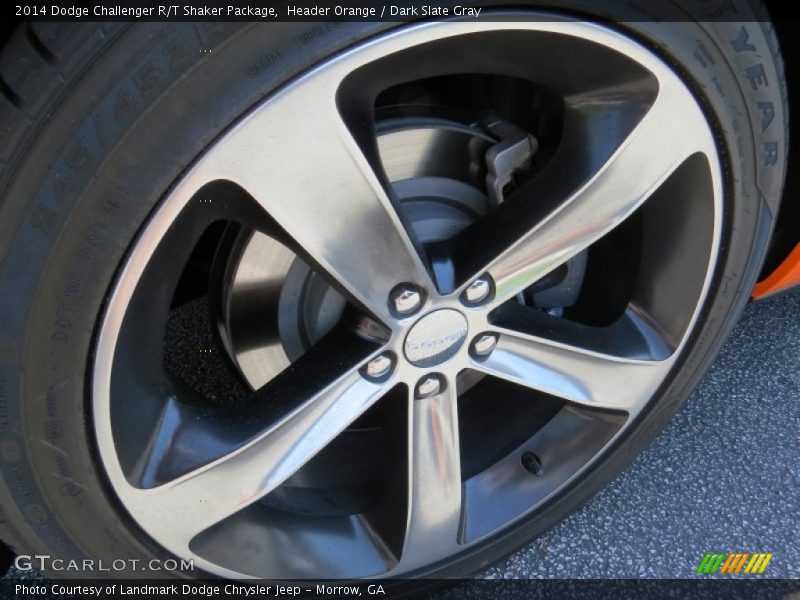  2014 Challenger R/T Shaker Package Wheel