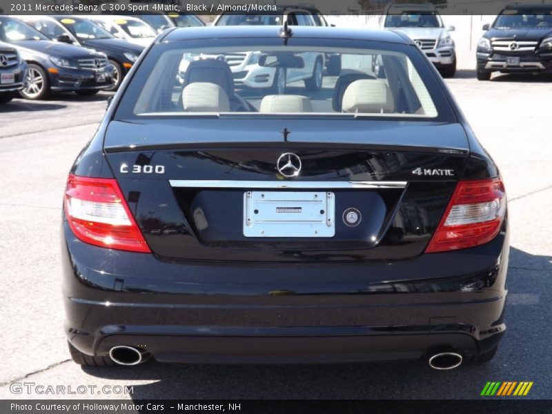 Black / Almond/Mocha 2011 Mercedes-Benz C 300 Sport 4Matic