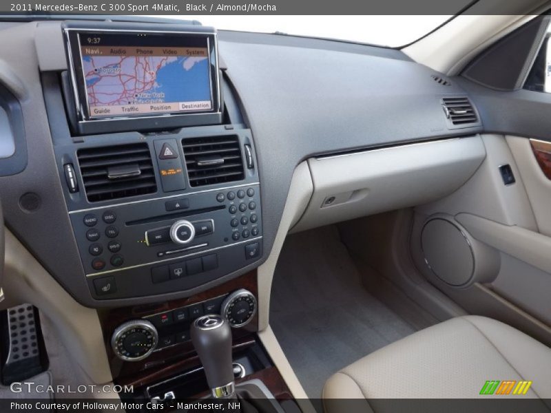 Black / Almond/Mocha 2011 Mercedes-Benz C 300 Sport 4Matic