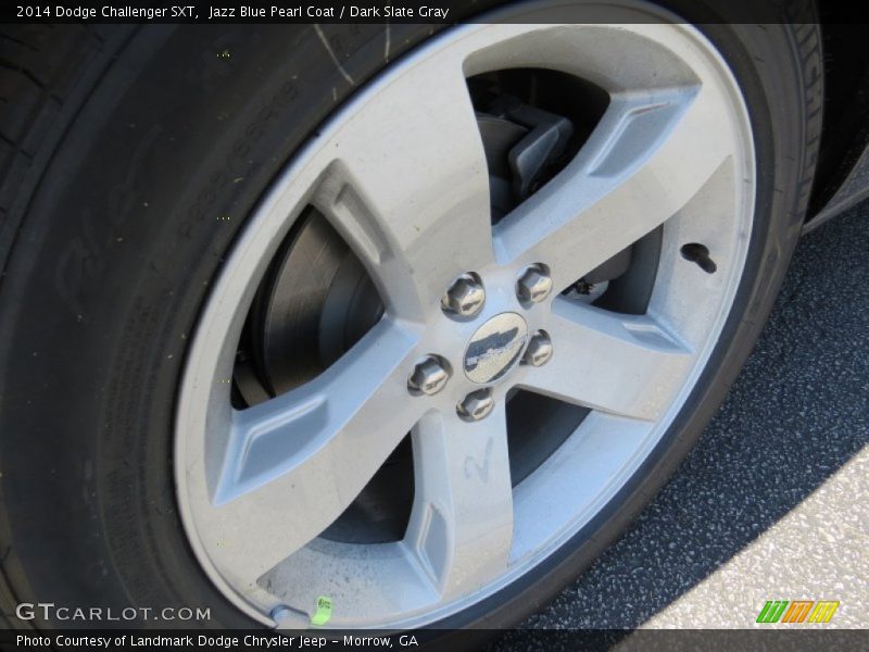 Jazz Blue Pearl Coat / Dark Slate Gray 2014 Dodge Challenger SXT