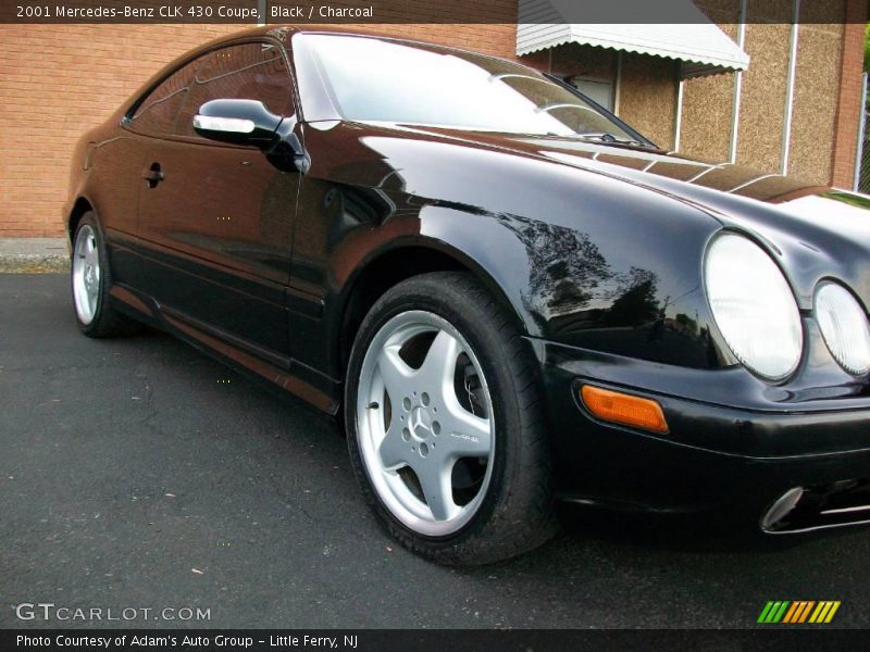 Black / Charcoal 2001 Mercedes-Benz CLK 430 Coupe